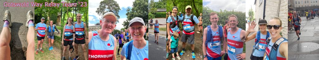 Cotswold Way Relay Team 2023